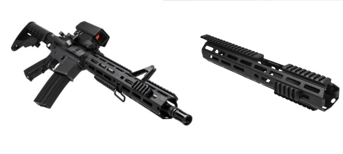 AR-15 Carbine M-LOK Handguard, Extended length (For 16 Barrel) - NC711