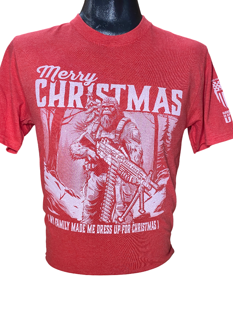 Merry Christmas T-Shirt Red