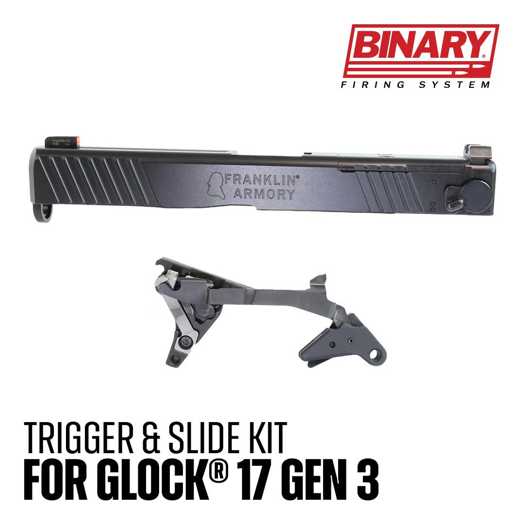 Franklin Armory Binary Trigger and Slide For Glock 17