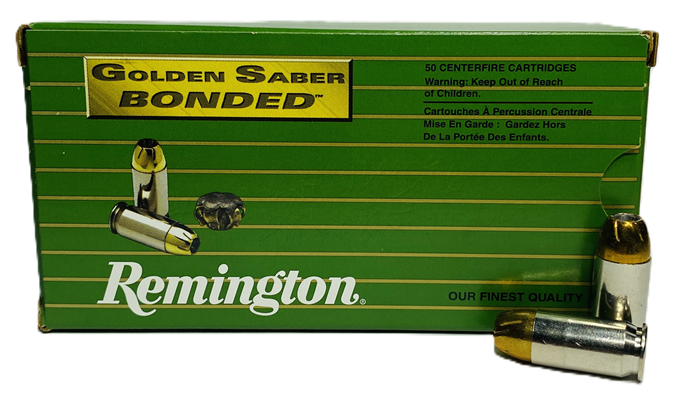 Remington Golden Saber .45 ACP, 230 GR. BJHP