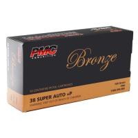 38 Super +P PMC Bronze 130 Grain FMJ - 50RDs