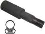 AR-15 Pistol Buffer Tube with Ambi End Plate