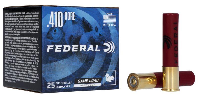 410 Federal Game Load 2-1/2" 1/2oz #7.5 Shot - Box of 25 