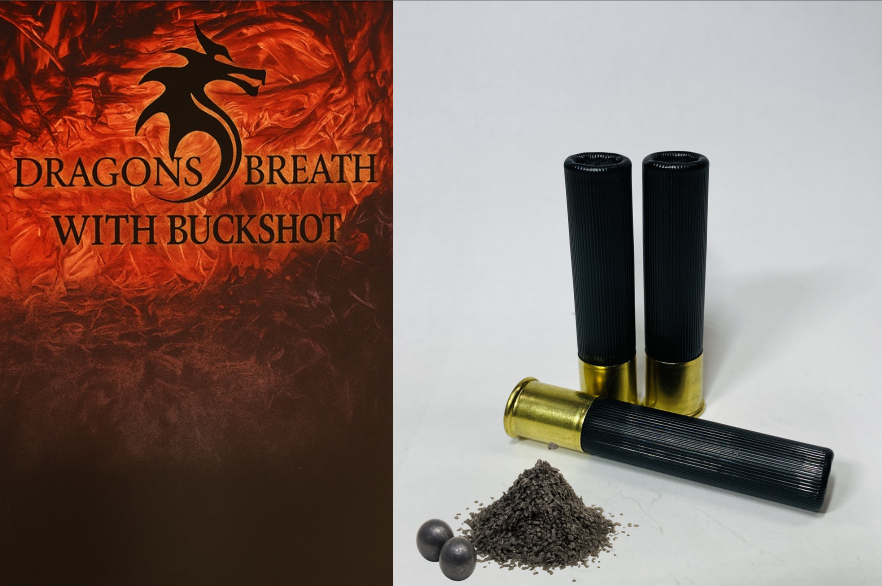 .410 Gauge Dragons Breath With 00 Buck Shot - 3 Units Per Package/2.5"