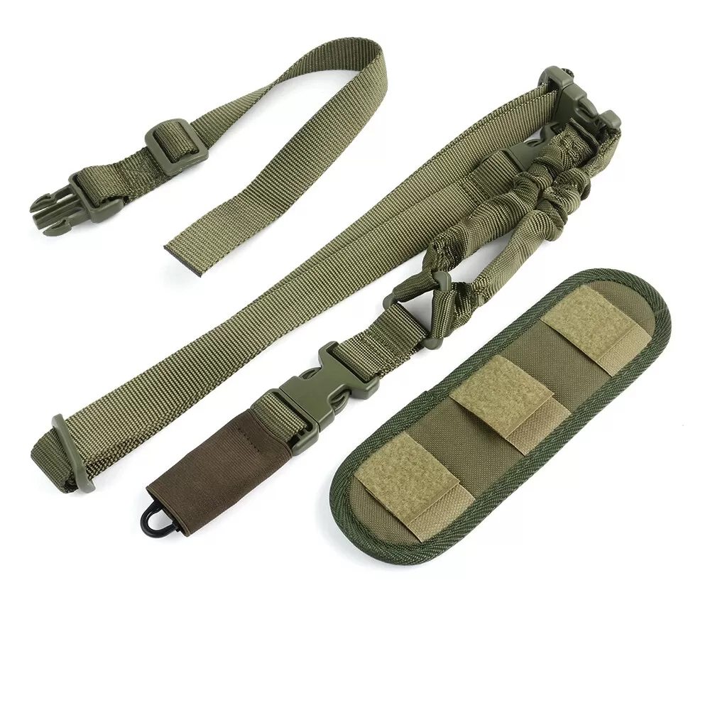 Single Point Tactical Bungee Sling - Olive Drab Green