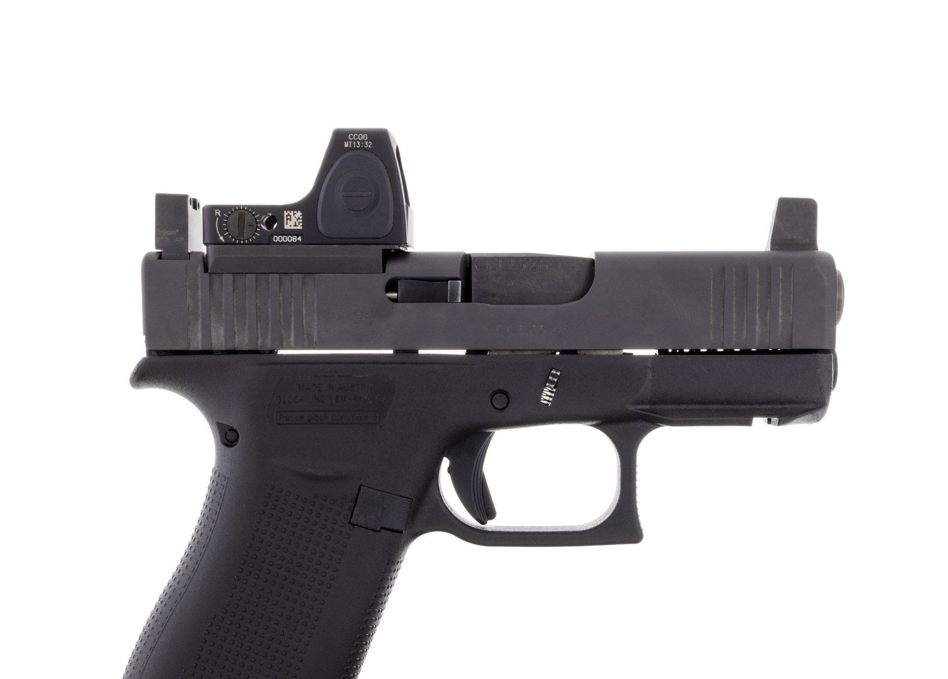 Trijicon RMRcc Mounting Plate for Glock 43X/48 MOS