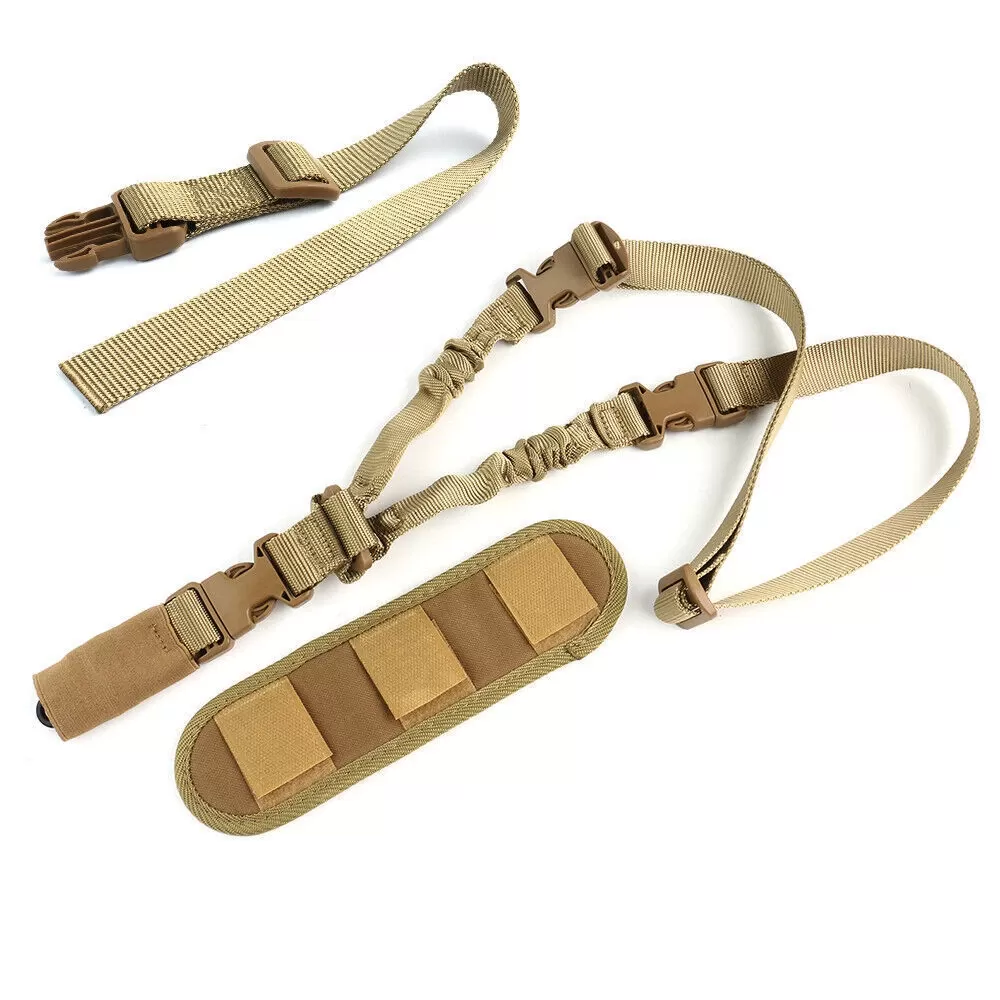 Single Point Tactical Bungee Sling - Tan