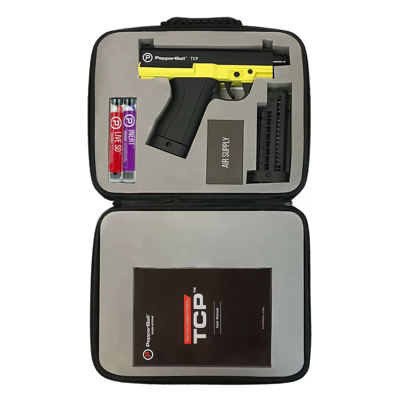 Non-Lethal Pepperball Launcher Ready to Defend Kit