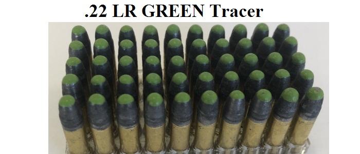 22LR Green Tracer Ammo-500rds