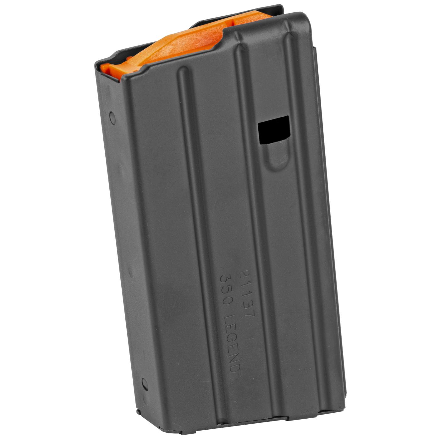 Duramag AR15 .350 Legend 20 Round Magazine, Black Stainless