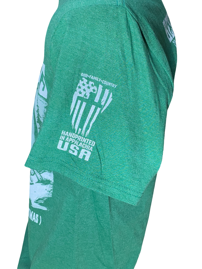 Merry Christmas T-Shirt Medium (Green)