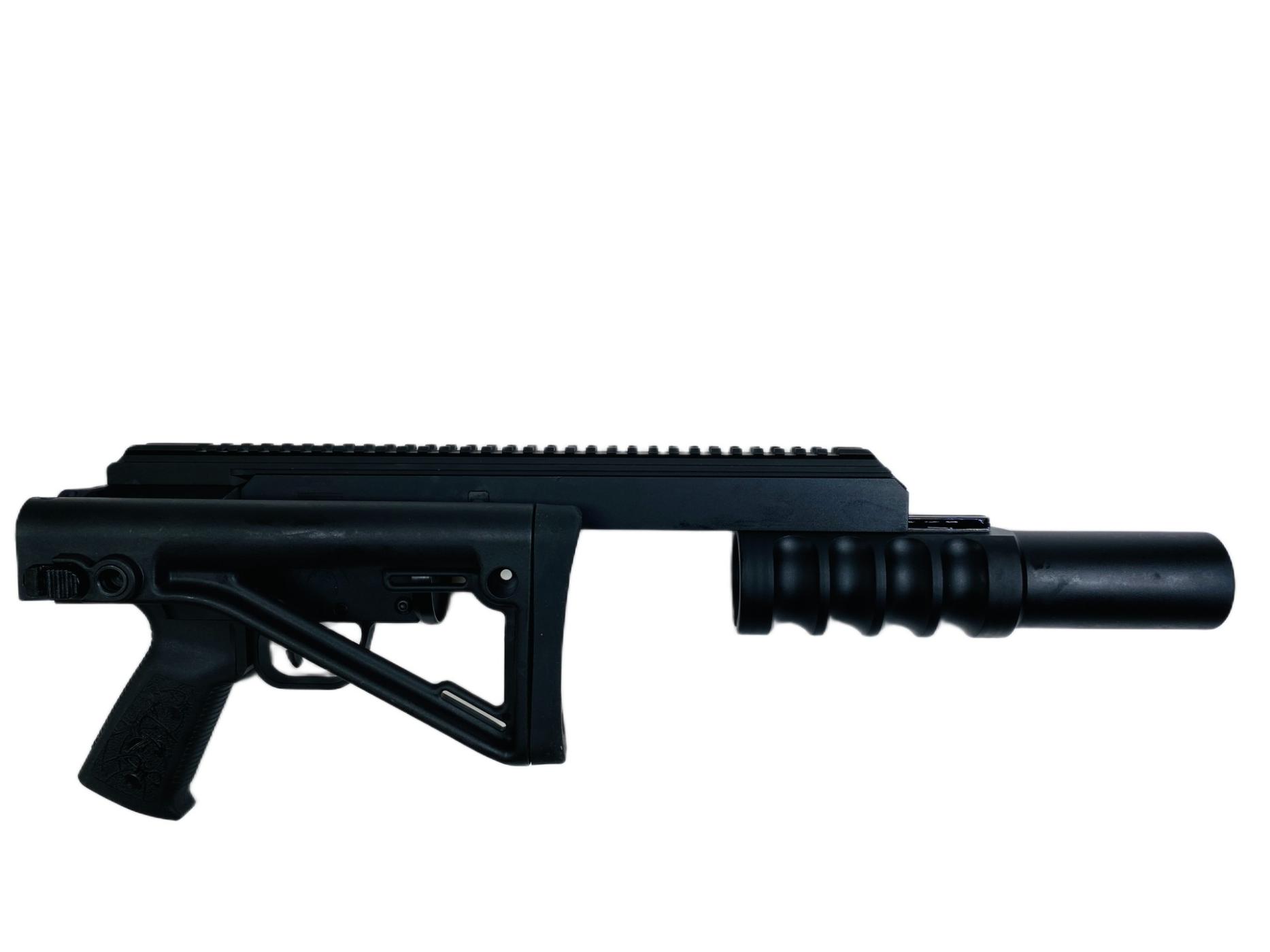 37MM Stand Alone 12" Launcher With Side Folding Stock