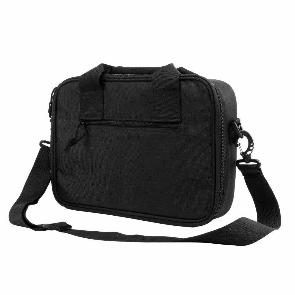 High Capacity Magazine & Double Pistol Case -  Black