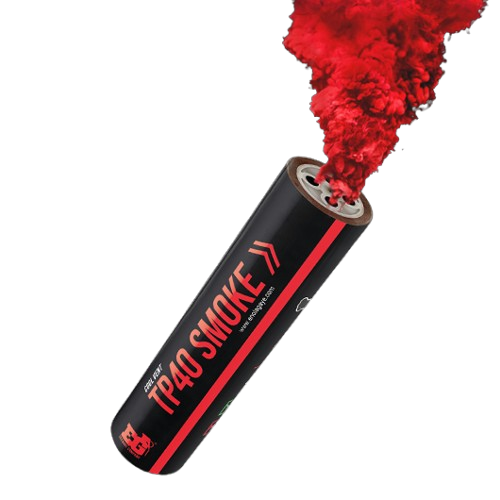 Top Pull Smoke Grenade - Red