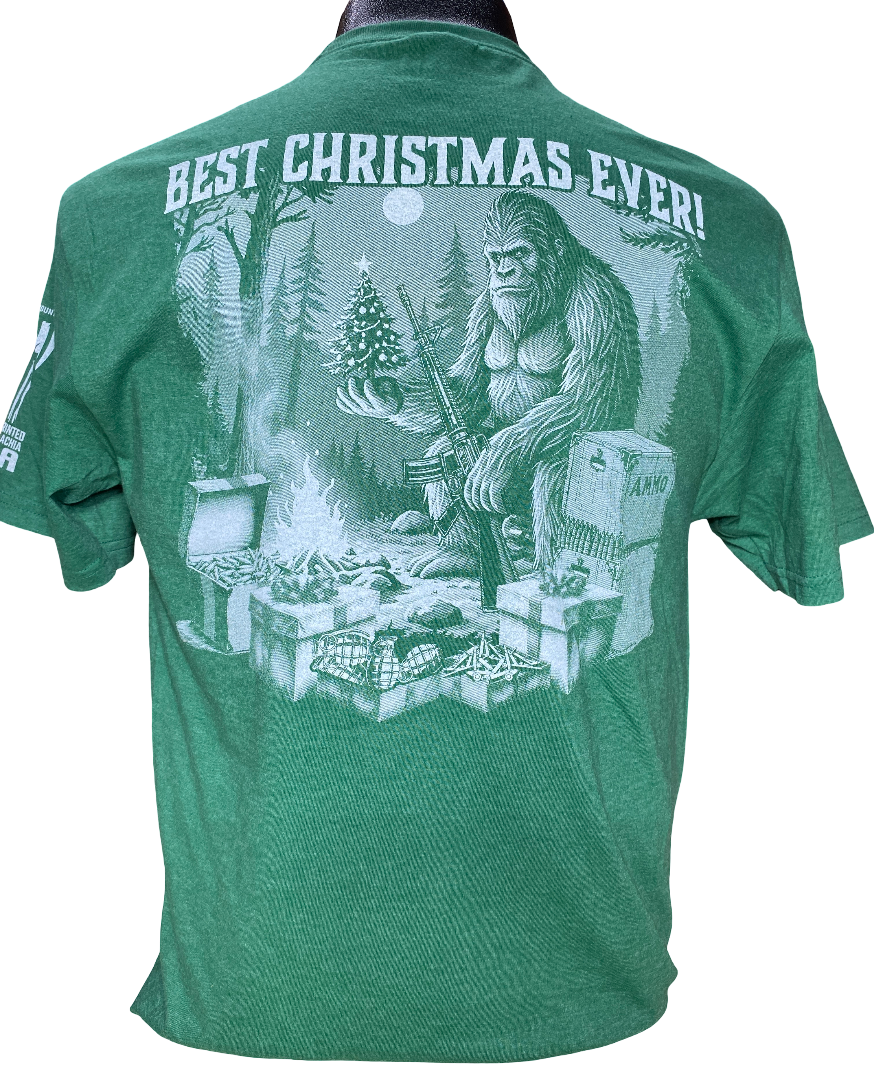 Merry Christmas T-Shirt 3XL (Green)