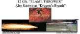 12 Gauge 3" Dragons Breath - 3 Units Per Package