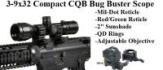 3-9X32 Compact CQB Bug Buster Mil Dot Scope