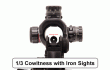 6" CQB Tactical Red/Green Dot Sight with QD Levers