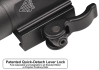 Tactical Red Laser And LED Flashlight Combo