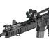 Ar15 M4 Carbine 16 Quad Rail System With Free Float Extension
