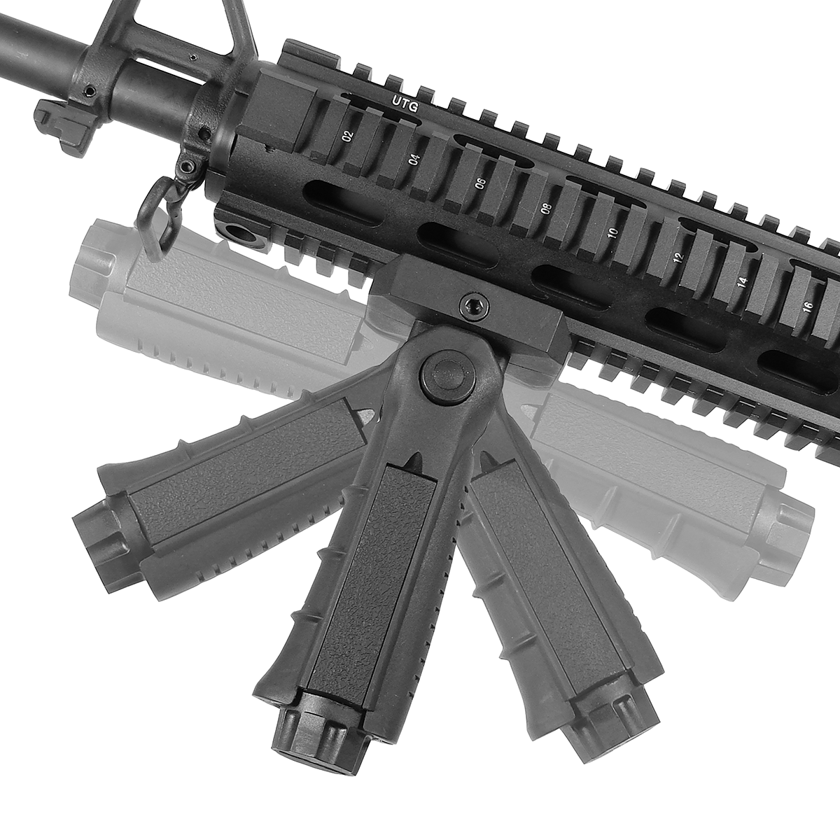 Ambidextrous Folding Verticle Foregrip