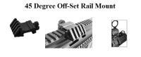 45 Degree Off-Set Rail Mount