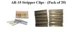 AR-15/M-16 Stripper Clips - 20 Pack
