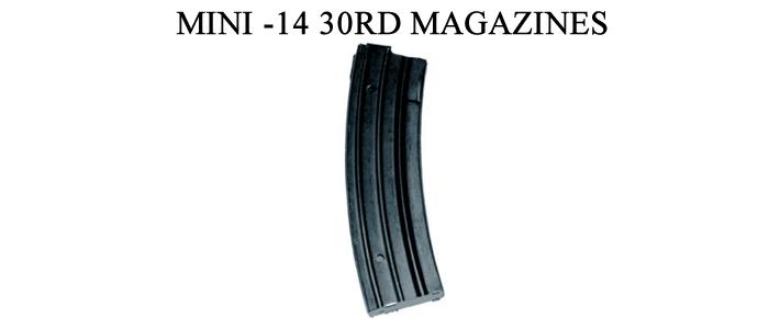 Mini-14 Magazine Blue Steel 30 Round