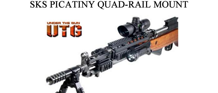 SKS Socom Picatiny Quad-Rail Mount