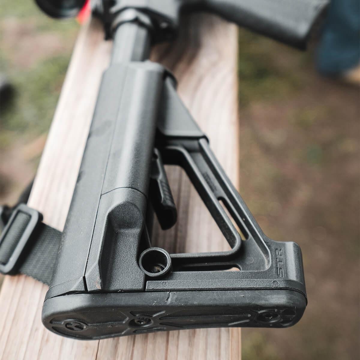 Magpul STR Storage/Type Restricted Stock - Black, Commercial Model