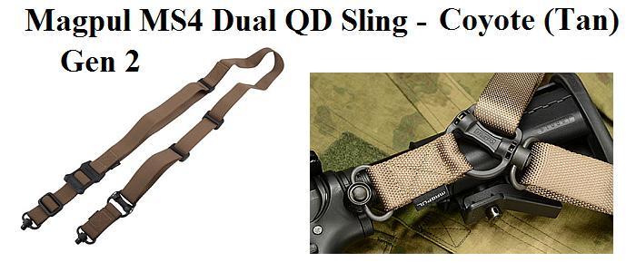 MAGPUL MS4 Dual QD Sling スリング タンカラー　サバゲー MAGPUL MS4 Dual QD Sling スリング タンカラー サバゲー Amazon