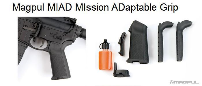 Magpul MIAD Mission Adaptable Gen 1.1 Grip Kit, AR-15