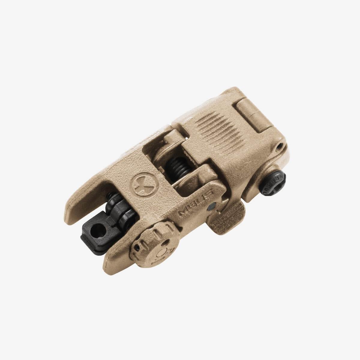 Magpul Mbus Back-Up Rear Sights, FDE (Tan)