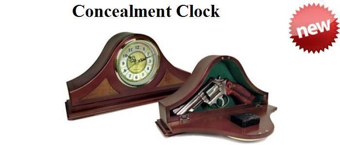 Mantle Gun Concealment Clock