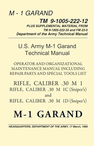 store/p/M-1-Garand-Tech-Manual-TM-9-1005-222-12-FB012