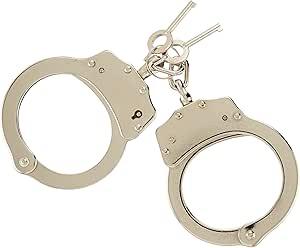 Double Locking Handcuffs, Silver