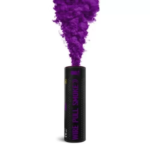 Wire Pull Smoke Grenade - Purple
