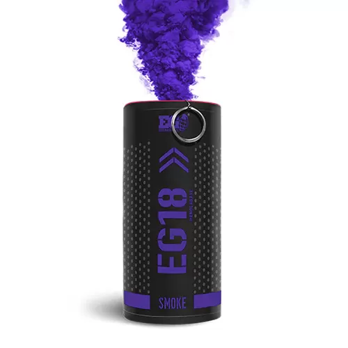 High Output Wire Pull Smoke Grenade - Purple