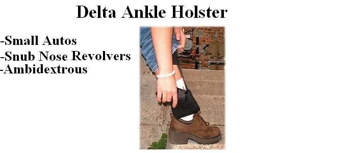 The Delta Ankle Holster
