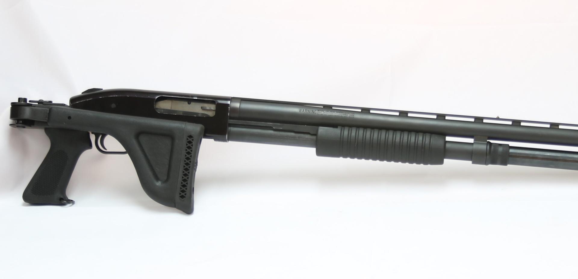 Side Folding Stock For Mossberg 500/590 in Black