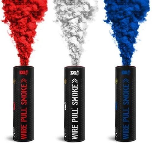 Wire Pull Smoke Grenade Special - Red, White, and Blue Pack