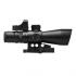 AR-15 Tactical Scope with Micro Red Dot