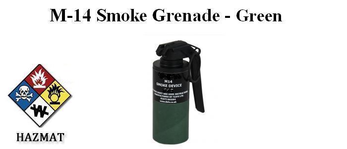 M-14 Smoke Grenade - Green