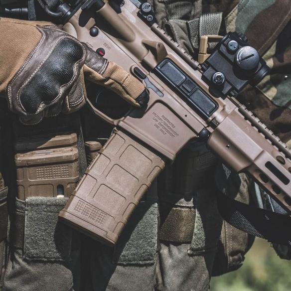 MAGPUL AR-15 & M-4 PMAG 5.56 & .223, 30RD MEDIUM COYOTE TAN GEN 3 MAG