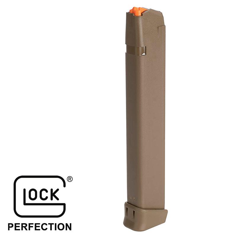 Glock 33rds 9mm FDE Mag, Factory