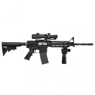 Vertical Grip with Light and Green Laser