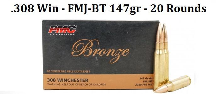 PMC .308 Win. - 147 grain - 20rds
