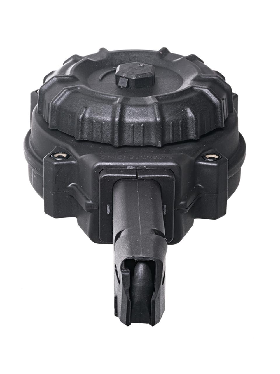 Glock 9mm 50rd Drum, Fits Glock 17/19/26