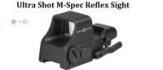 Ultra Shot M-Spec Reflex Sight, 4 Reticles in Red