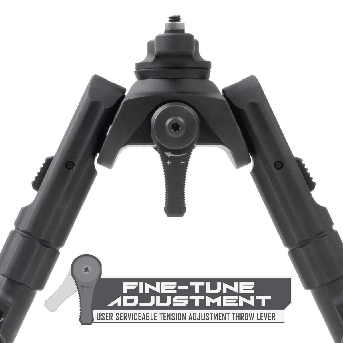 M-LOK Recon 360 degree Bipod (5.5"-7") 